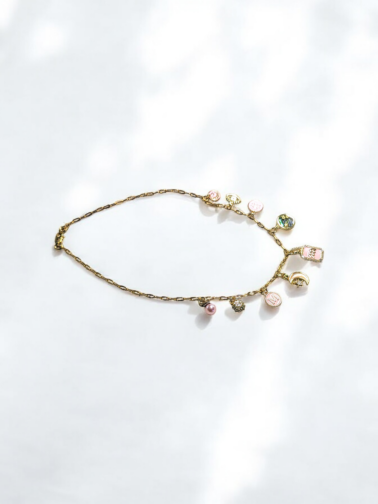 Summer Beach Themed Charm Necklace Pre-designed_PearlEnvy