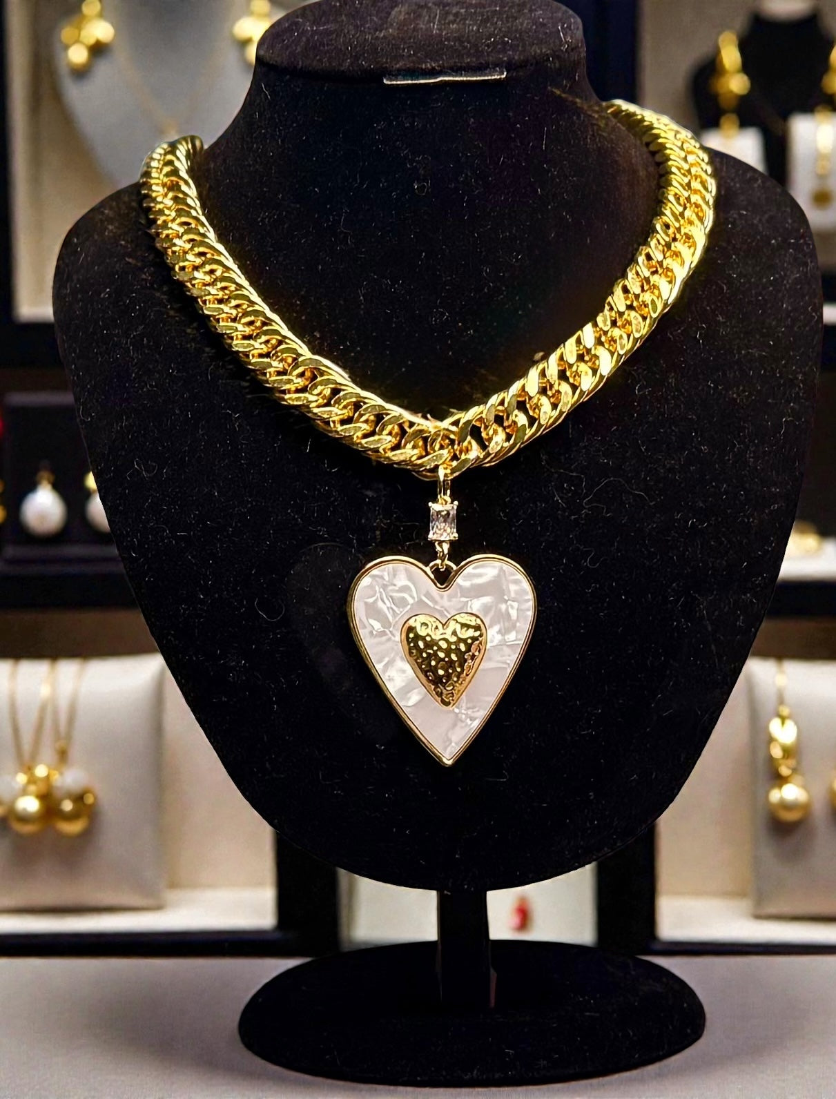 Design Your Own Custom Charm Necklace- Add 1 — 20 + Charms- 18 Karat Plated Gold- Stainless Steel- Mixed Metal- In 16”- 18”- 21” lengths or choose a Custom Length