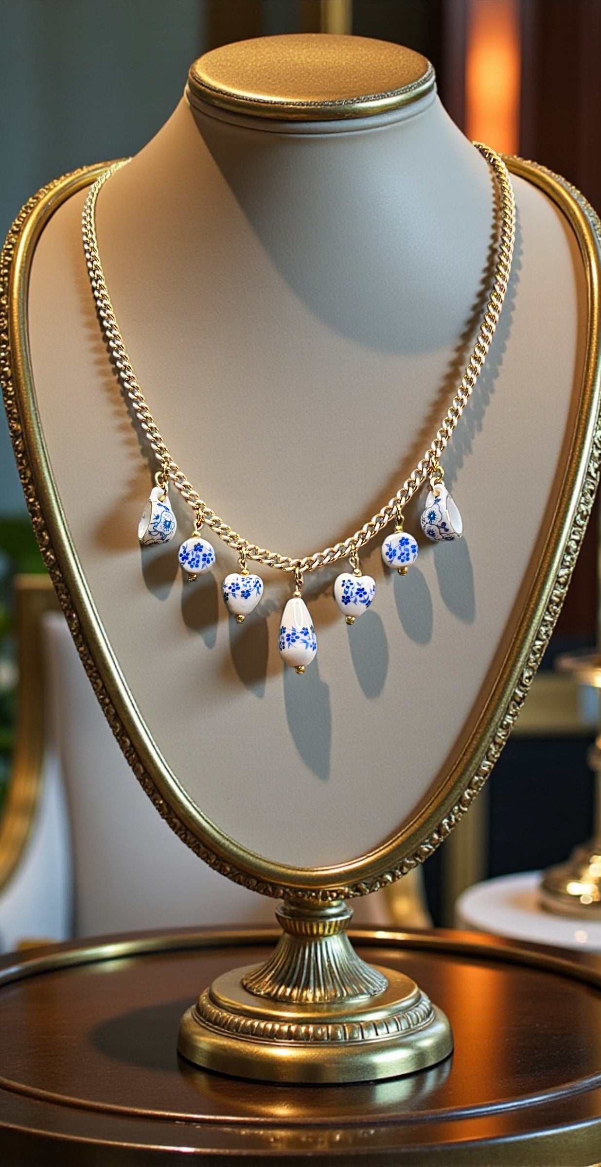 Design Your Own Custom Charm Necklace- Add 1 — 20 + Charms- 18 Karat Plated Gold- Stainless Steel- Mixed Metal- In 16”- 18”- 21” lengths or choose a Custom Length