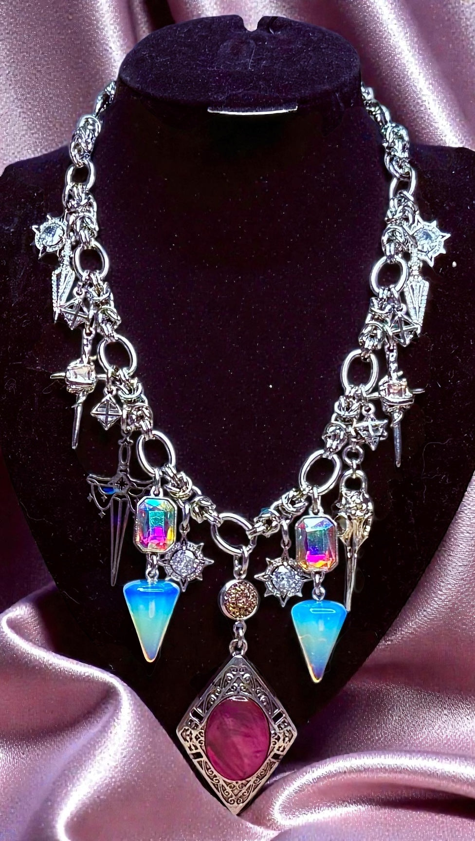 Design Your Own Custom Charm Necklace- Add 1 — 20 + Charms- 18 Karat Plated Gold- Stainless Steel- Mixed Metal- In 16”- 18”- 21” lengths or choose a Custom Length