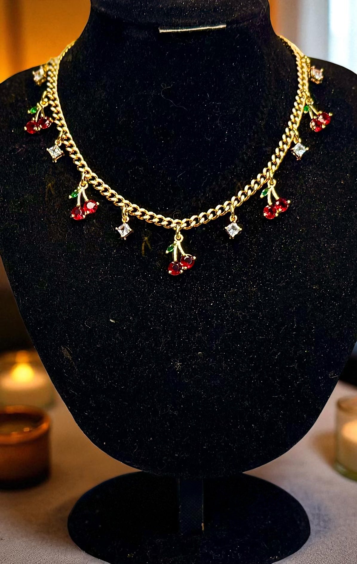Design Your Own Custom Charm Necklace- Add 1 — 20 + Charms- 18 Karat Plated Gold- Stainless Steel- Mixed Metal- In 16”- 18”- 21” lengths or choose a Custom Length