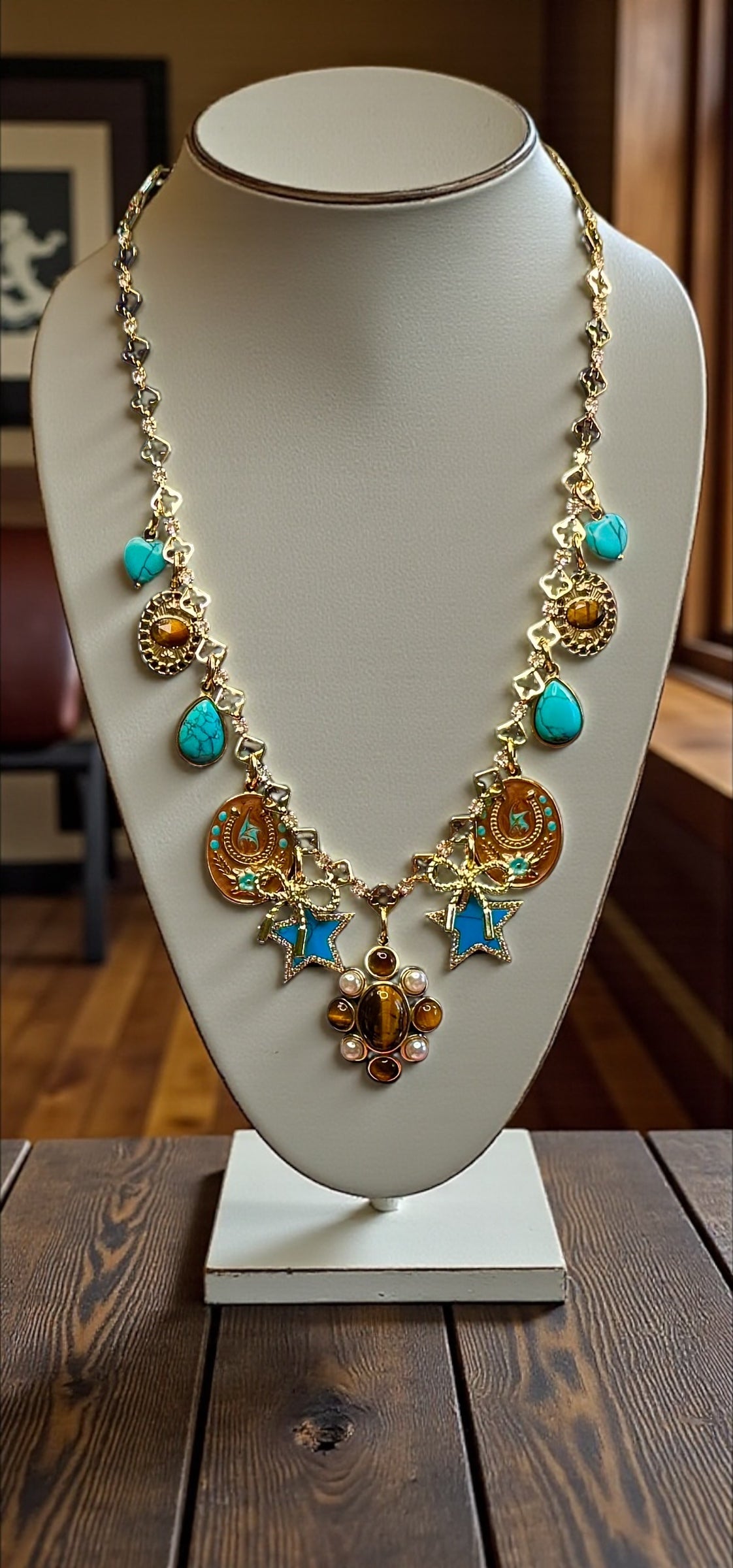 Design Your Own Custom Charm Necklace- Add 1 — 20 + Charms- 18 Karat Plated Gold- Stainless Steel- Mixed Metal- In 16”- 18”- 21” lengths or choose a Custom Length